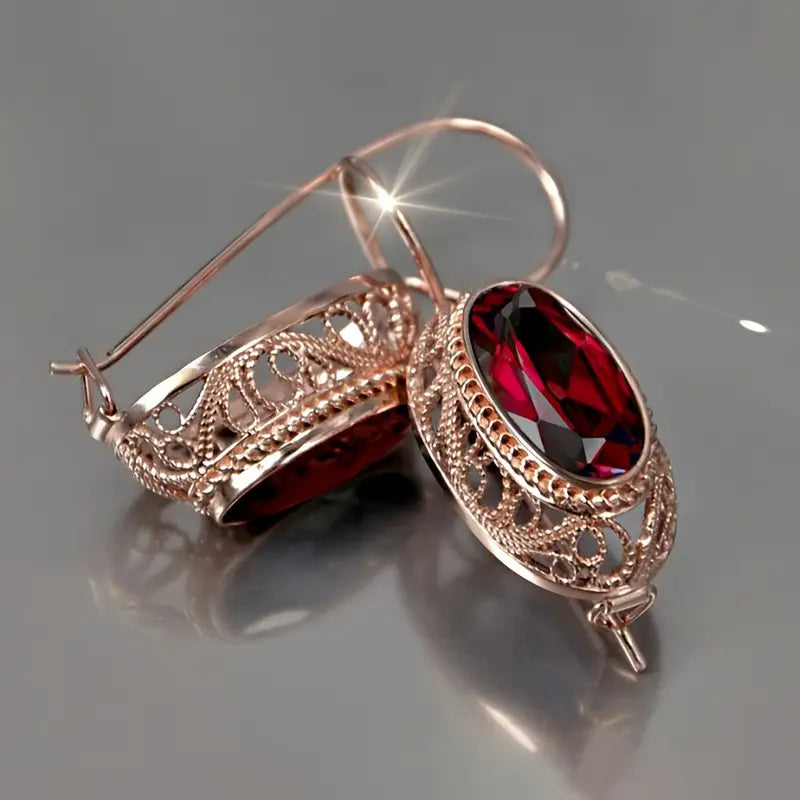 Pendientes Tatiana | Oro rosa