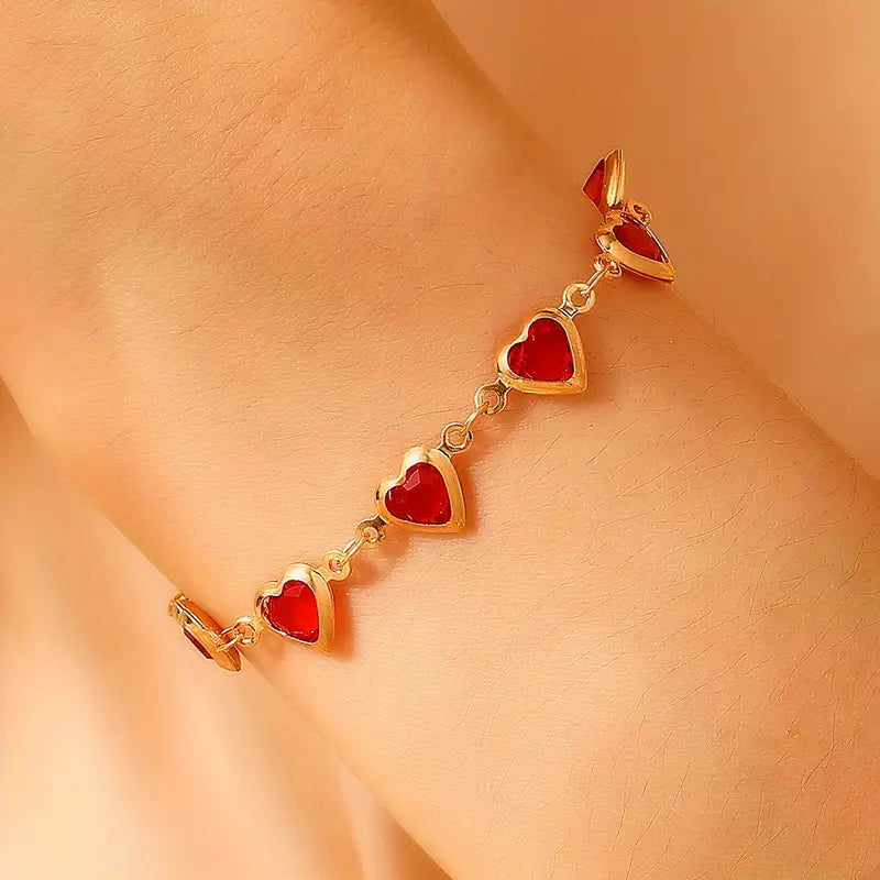 Pulsera Ofelia Granate | Oro