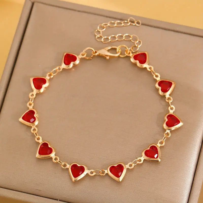 Pulsera Ofelia Granate | Oro