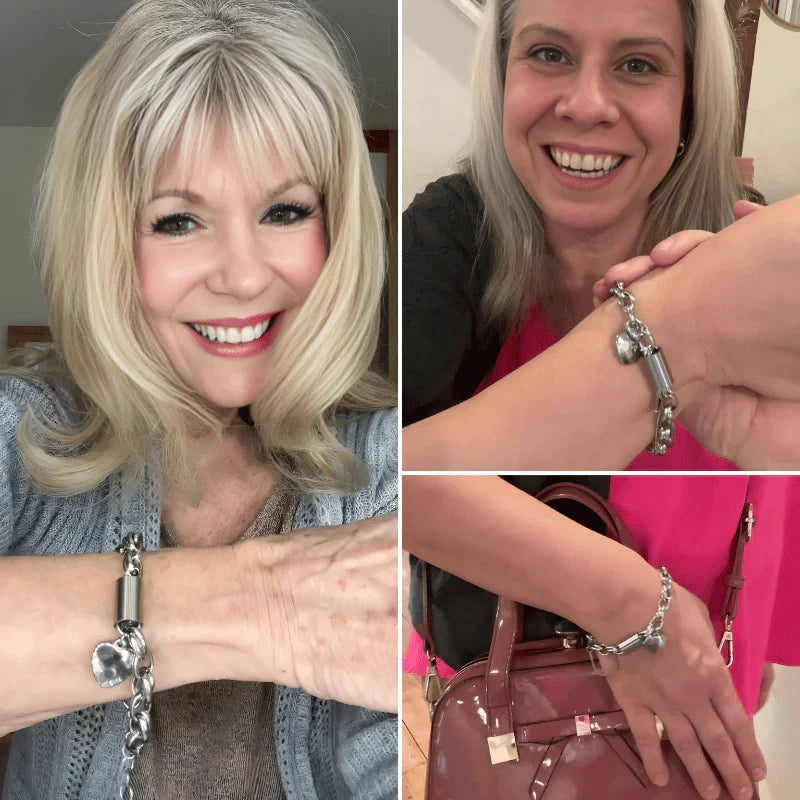 Pulsera gruesa Corazones | Oro