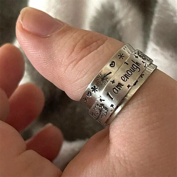 Anillo de meditación Diente de león