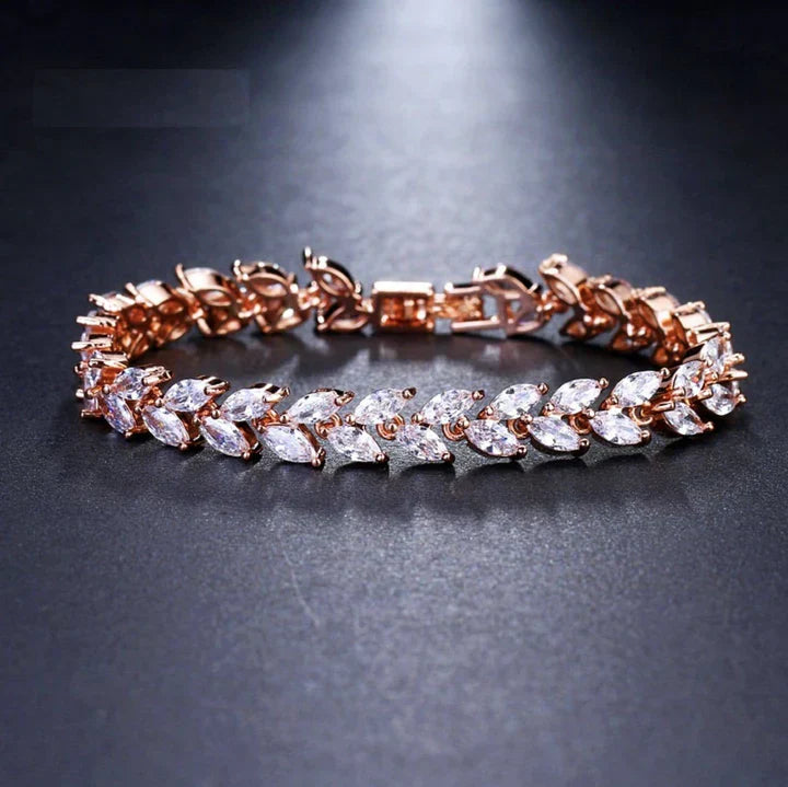 Pulsera Hojas del Bosque | Oro