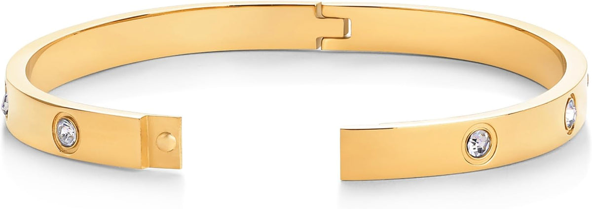 Pulsera Halo de puntos | Oro