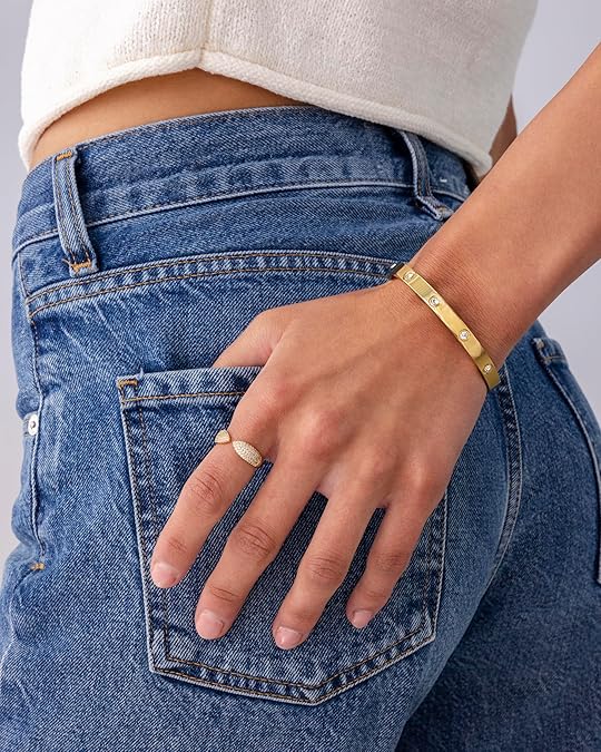 Pulsera Halo de puntos | Oro