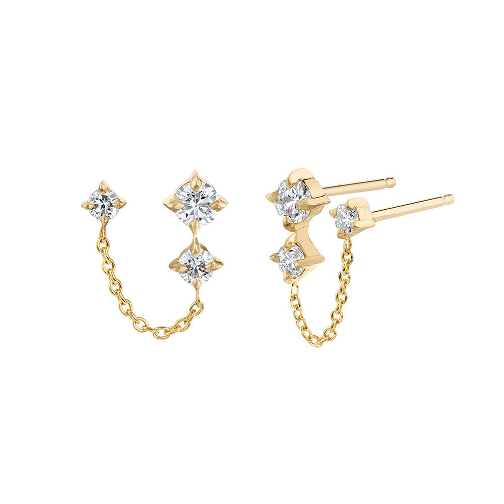 Pendientes Estela | Oro