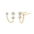Pendientes Estela | Oro