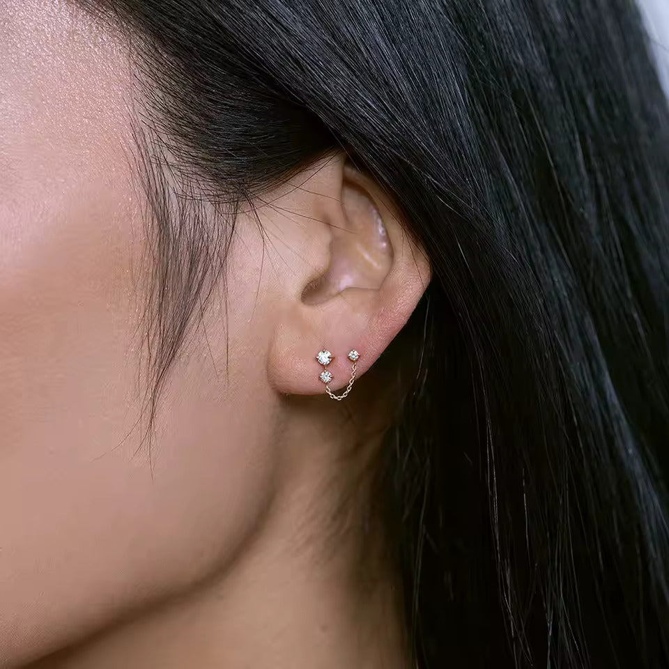 Pendientes Estela | Oro