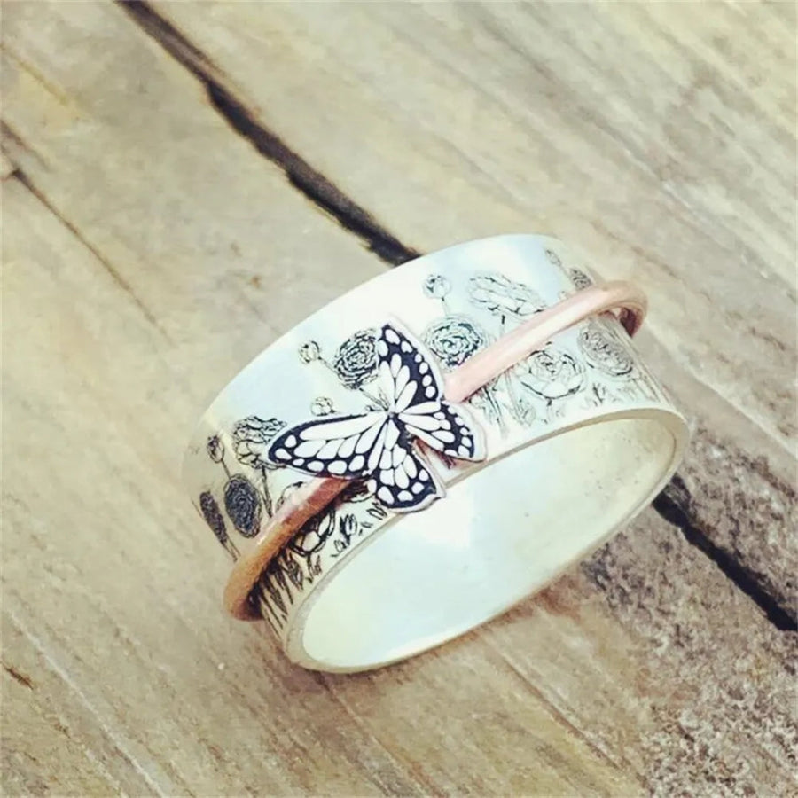 Anillo Mariposa antiguo