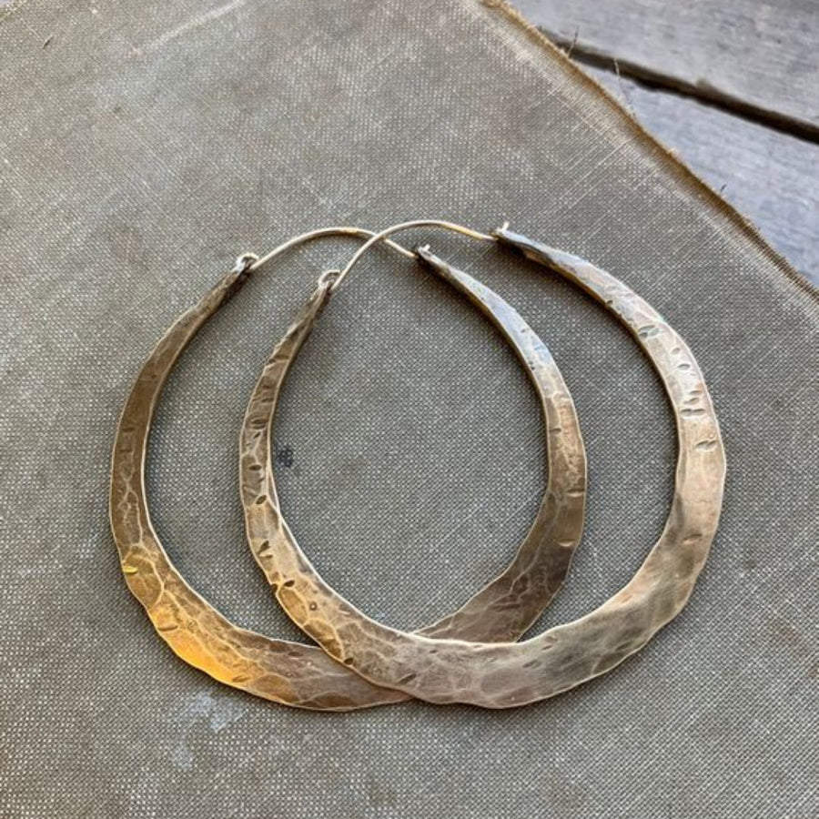 Pendientes antiguos de aro