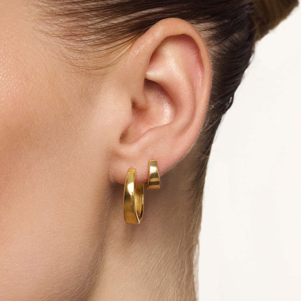 Pendientes de aro Gia | Oro