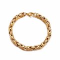 Pulsera eslabones Corona | Oro