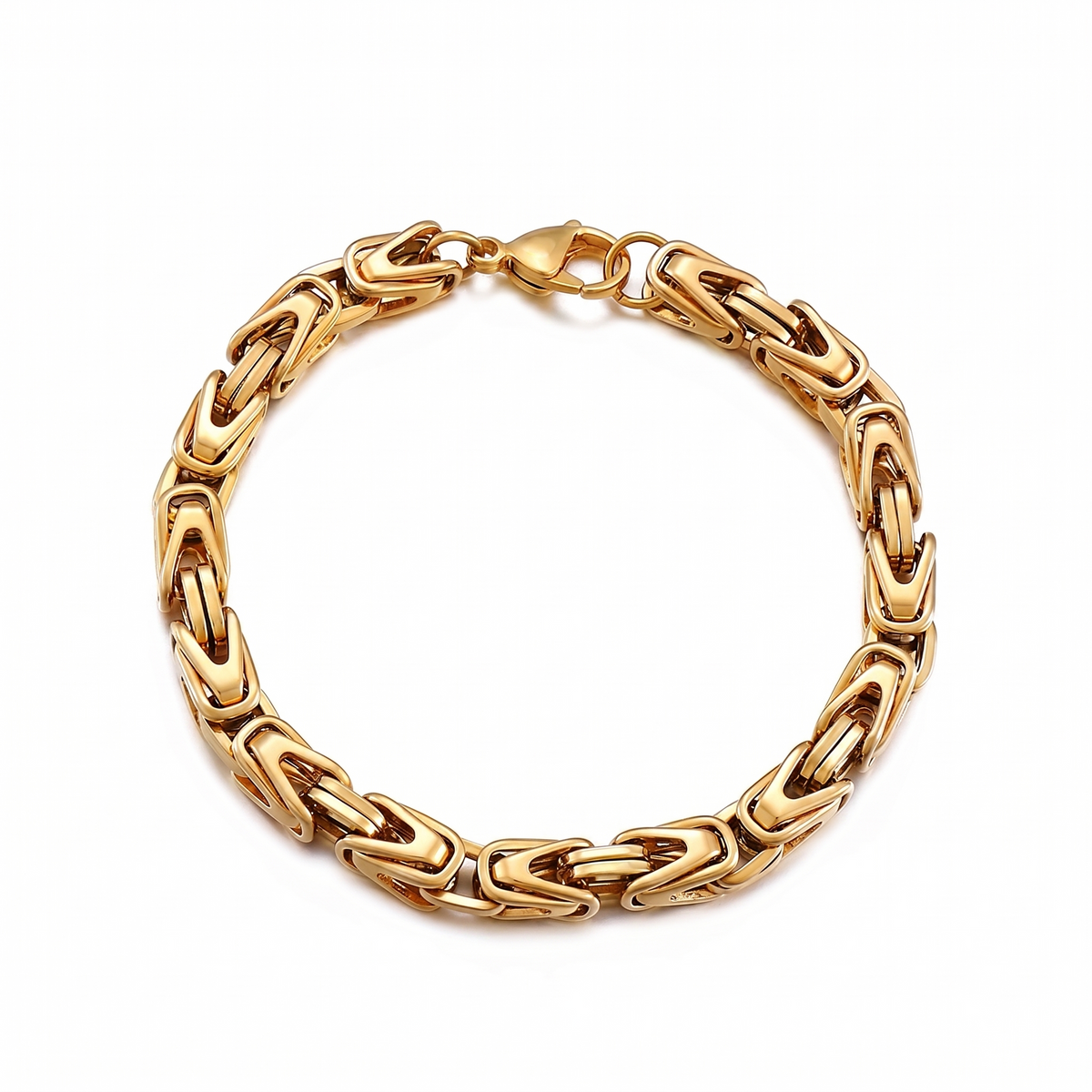 Pulsera eslabones Corona | Oro