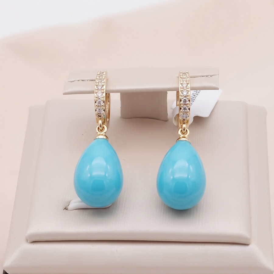 Pendientes Rocío del Océano | Oro