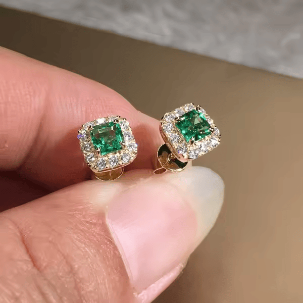 Pendientes Malva | Oro