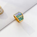 Anillo antiguo cromático | Oro