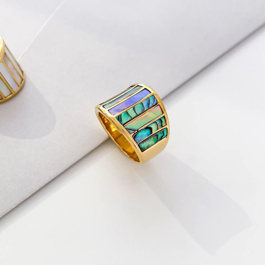 Anillo antiguo cromático | Oro