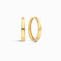 Pendientes de aro statement Gia | Oro