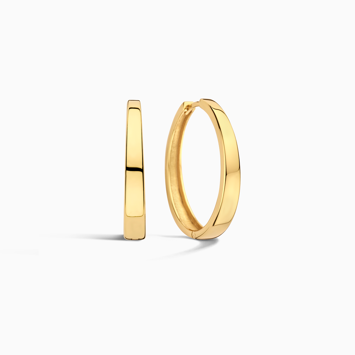 Pendientes de aro statement Gia | Oro