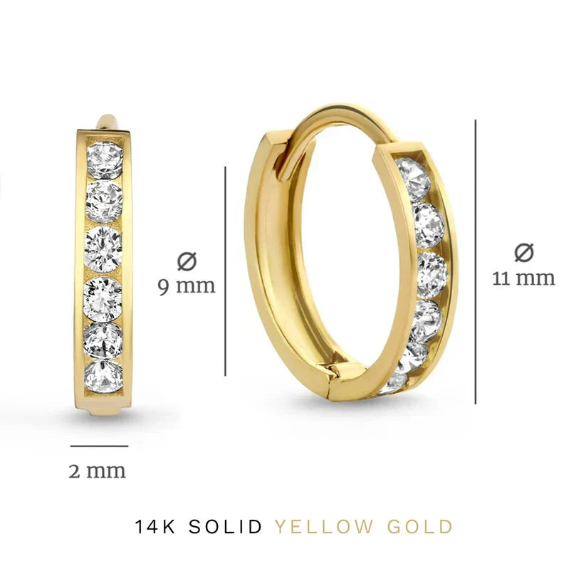 Set de pendientes Dara | Oro