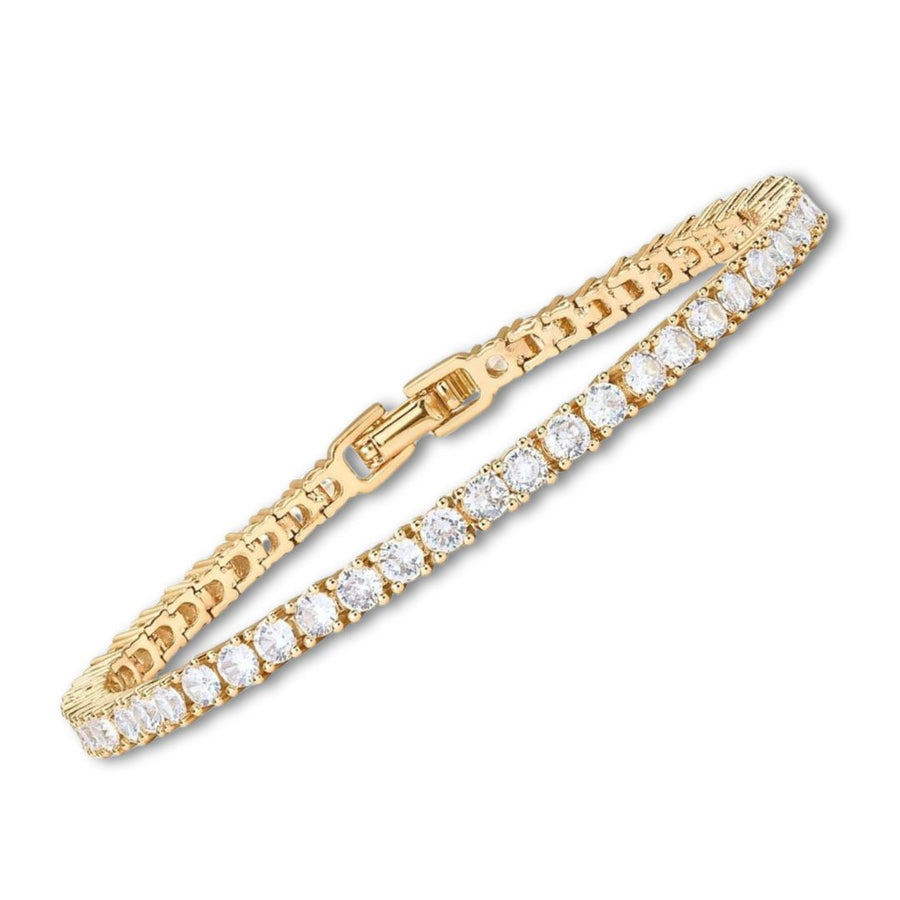 Pulsera tenis clásica | Oro