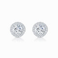 Pendientes Bella Dama | Oro blanco