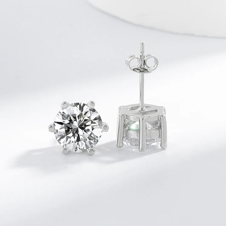 Pendientes Tera | Oro blanco