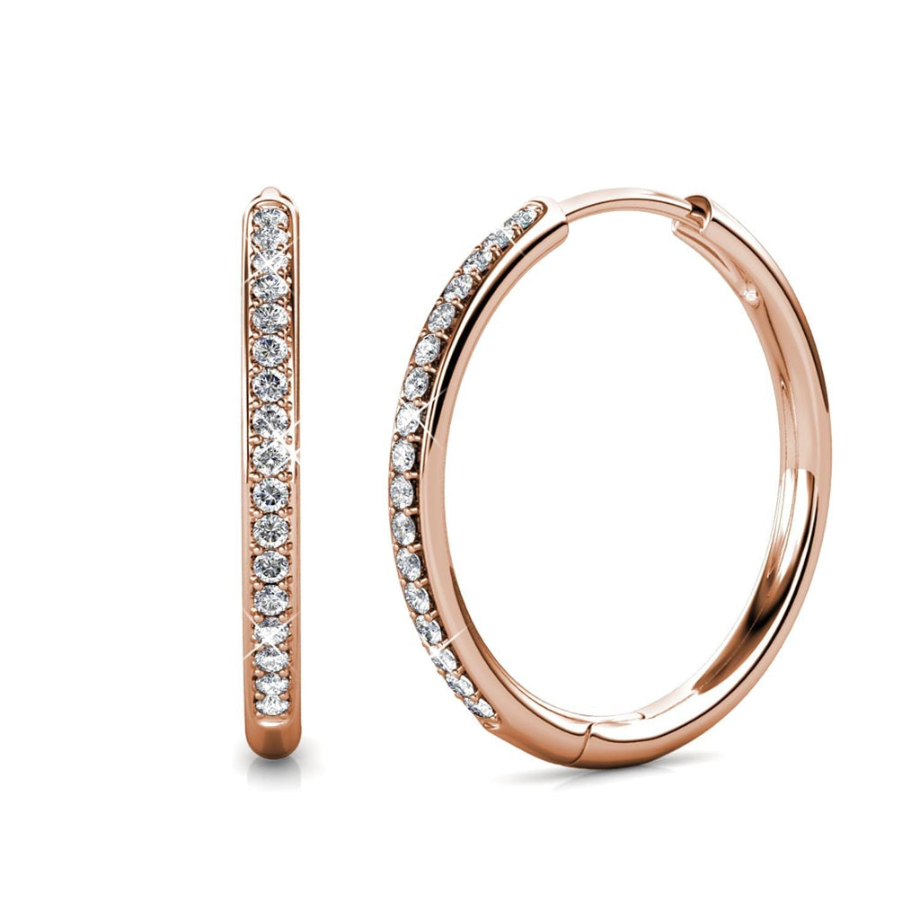 Pendientes pavé Sorel | Oro blanco