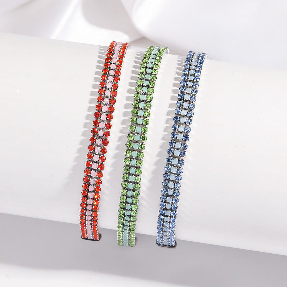 Pulsera Brillo Esencial | Oro blanco