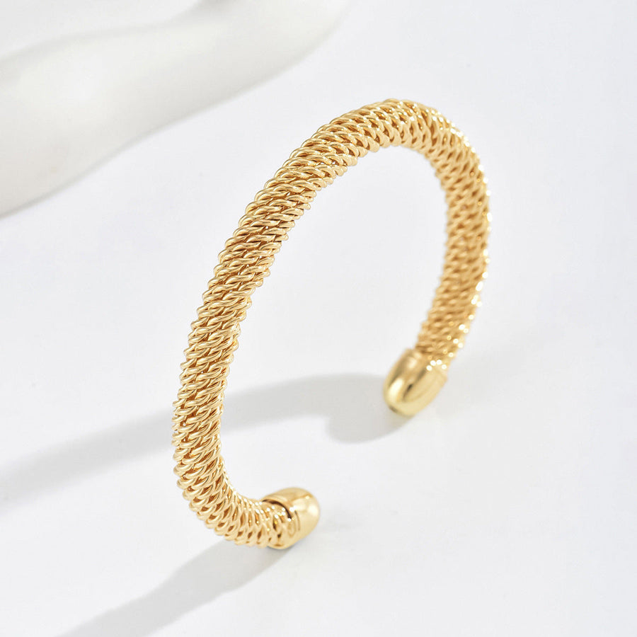 Brazalete cordón Casiano | Oro