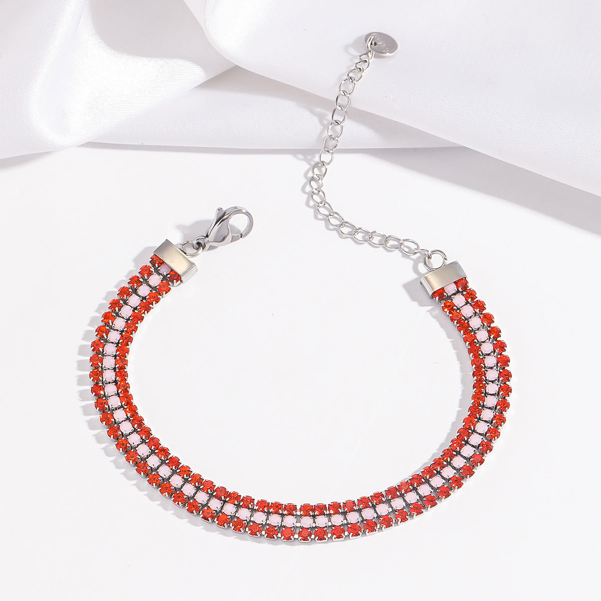 Pulsera Brillo Esencial | Oro blanco