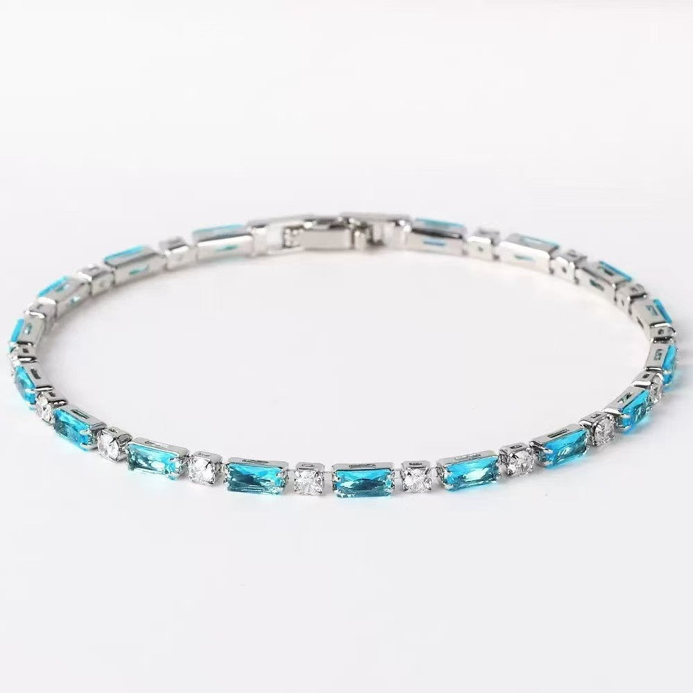 Pulsera de turquesa natural | Oro