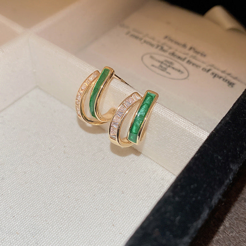 Pendientes Follaje Cloe | Oro