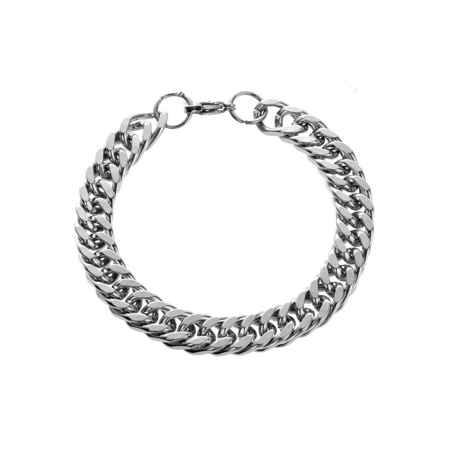 Pulsera Valle de Plata | Oro blanco