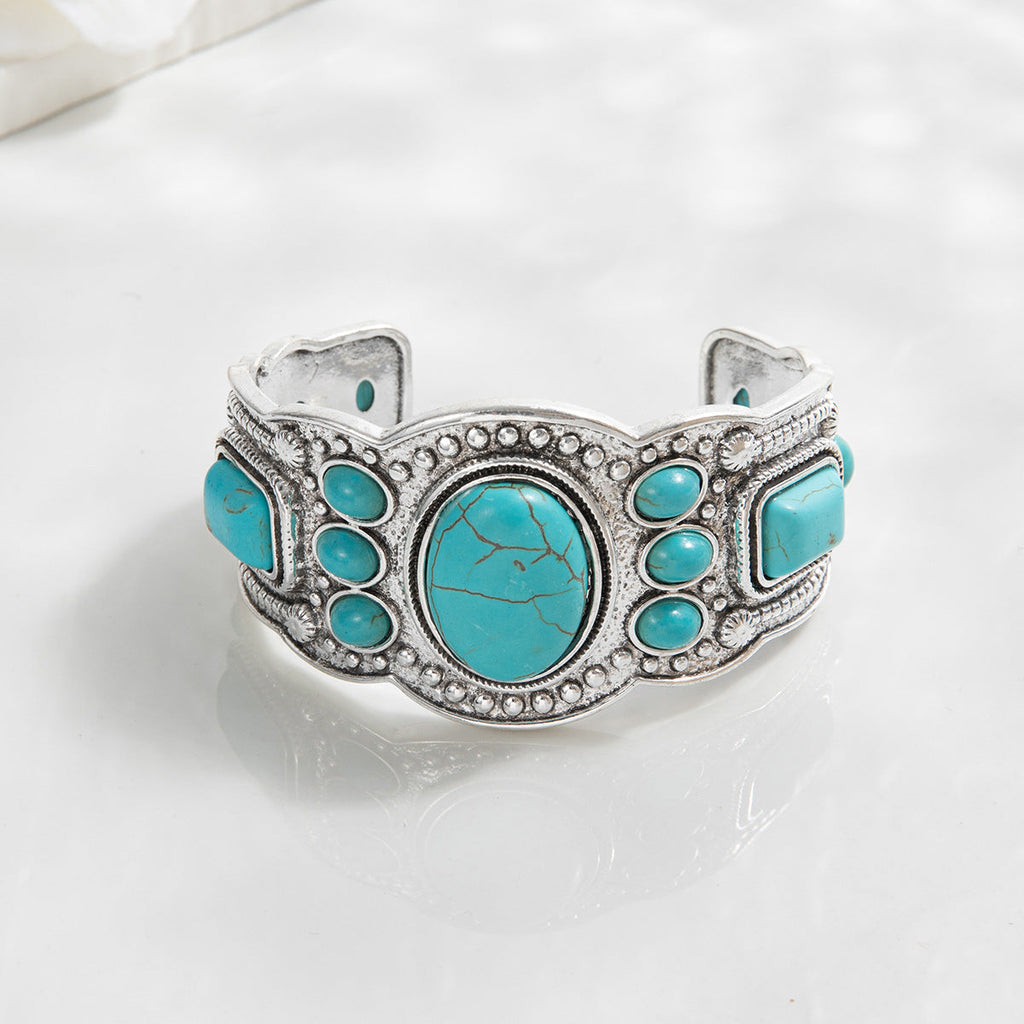 Brazalete Cielo de Valencia | Oro blanco