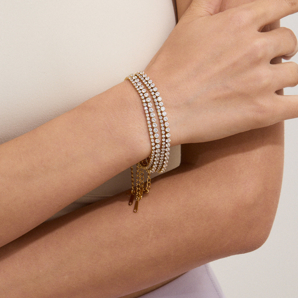 Set de pulseras Soledad | Oro