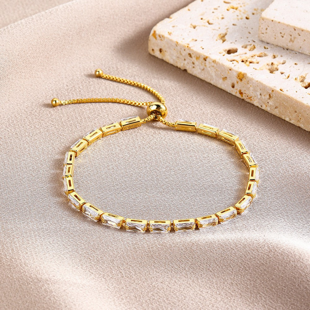 Pulsera tenis Horizonte | Oro