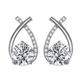 Pendientes Ariadna | Oro blanco