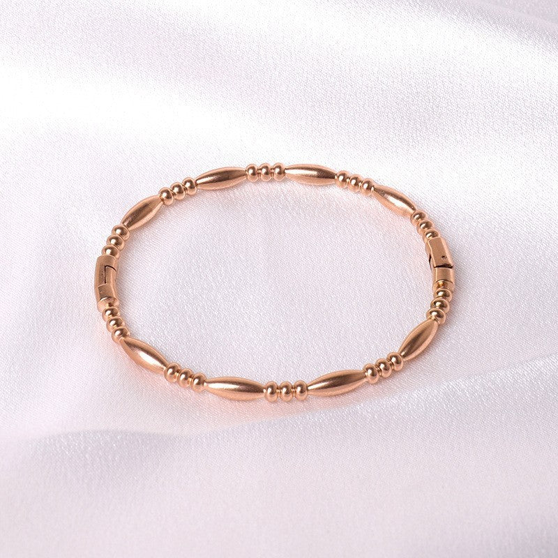Pulsera Lorena | Oro rosa