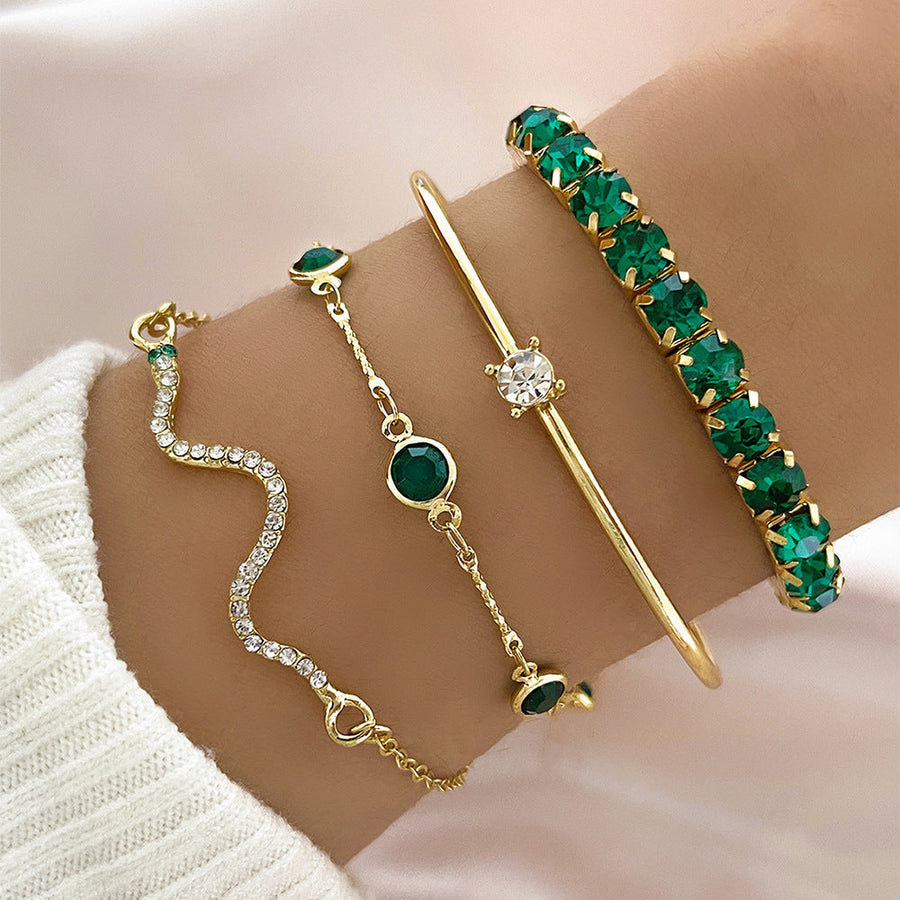 Set de pulseras Sofía | Oro