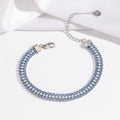 Pulsera Brillo Esencial | Oro blanco