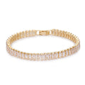 Pulsera tenis Verdea | Oro
