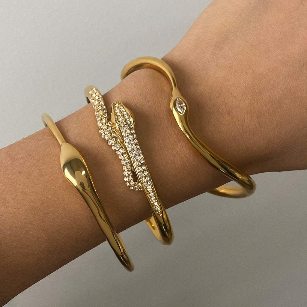 Set de pulseras Casiano | Oro