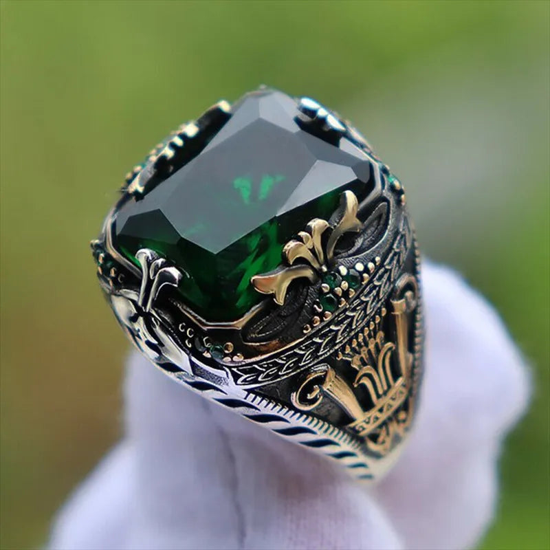 Anillo sello turco antiguo