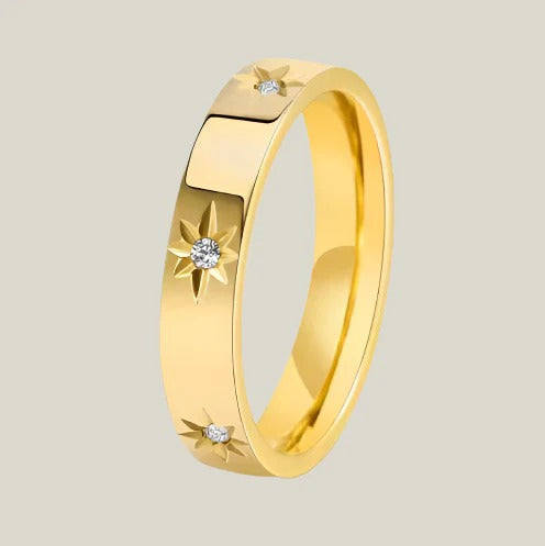 Anillo Noche estrellada | Oro