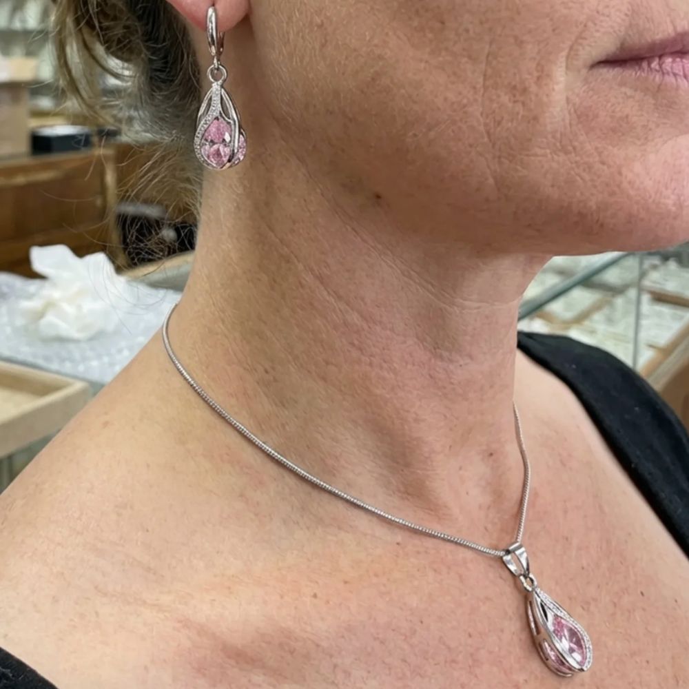 Set de joyas Rosalía trenzado