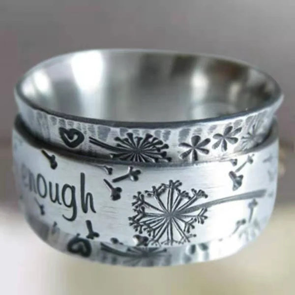 Anillo de meditación Diente de león
