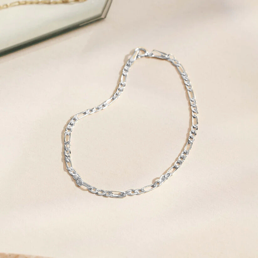 Pulsera Nerea | Oro blanco