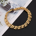 Pulsera Lirio Ondulada | Oro