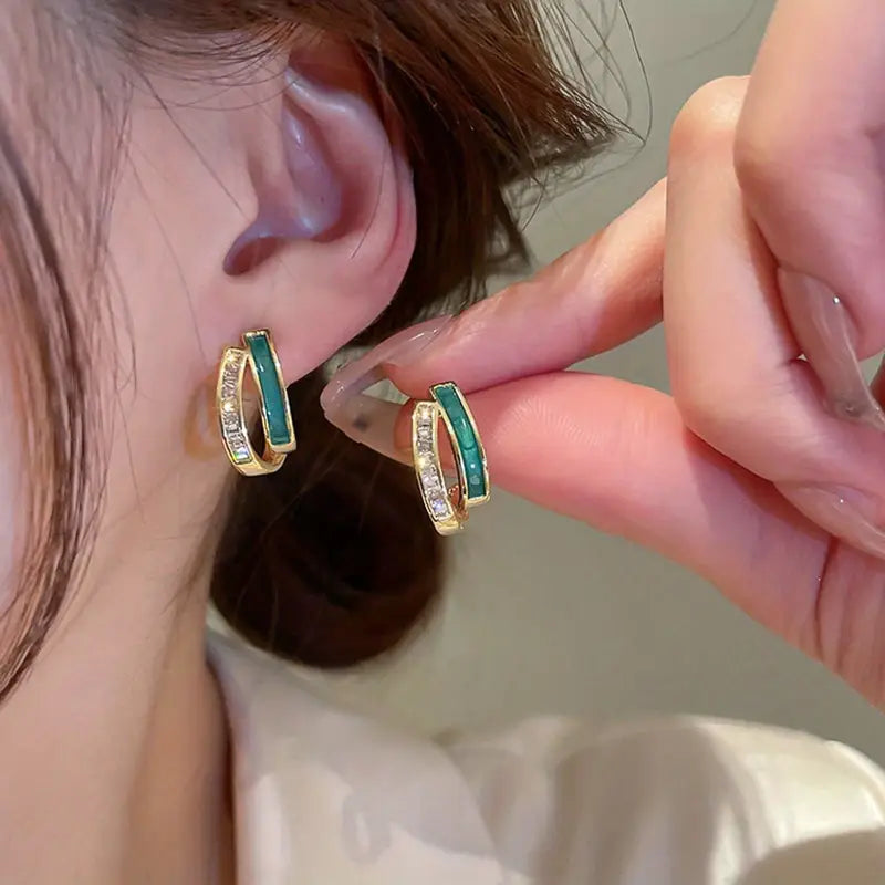 Pendientes Follaje Cloe | Oro
