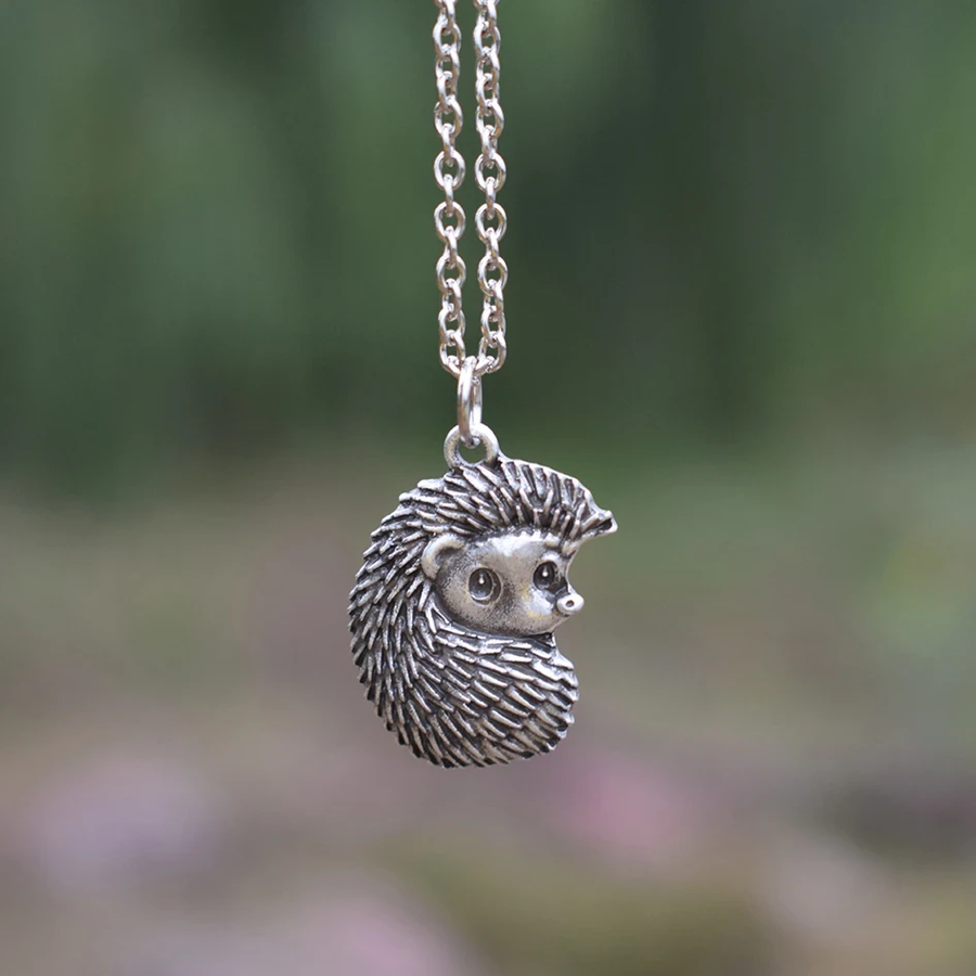 Collar Erizo antiguo | Plata